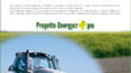 Il trattore Lamborghini Victory Plus 230, modificato per alimentazione a olio