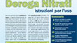 Deroga Nitrati – istruzioni per l’uso