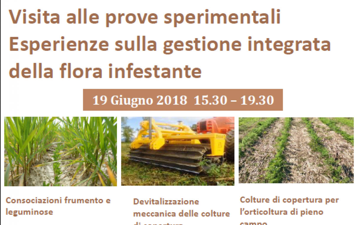 Giornata dimostrativa al CiRAA, San Piero a Grado (PI) – 19 giugno 2018