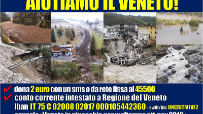Maltempo. Veneto in ginocchio