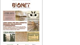 Programma BIONET – LINEE GUIDA PER UNA CORRETTA INDAGINE BIBLIOGRAFICA E ICONOGRAFICA