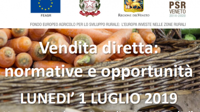Vendita diretta: normative e opportunità (cod. 2A-31-19)