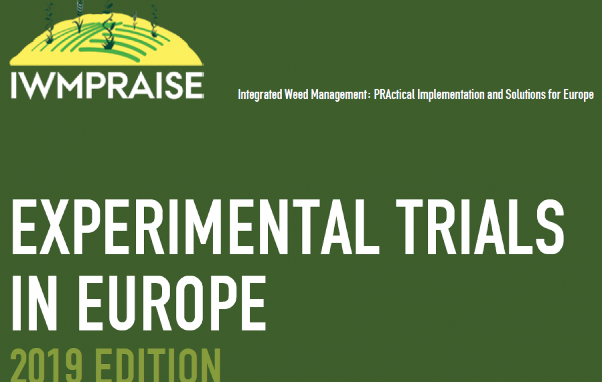 Experimental trials in Europe – 2019 edition