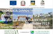 UOMINI E MACCHINE: ROBOT RADIOCOMANDATI, SEMOVENTI, ESCAVATORI, BARCHE DISERBATRICI…A MOGLIANO VENETO (TV)