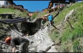 COSTALTA DI SAN PIETRO DI CADORE-BL: INTERVENTI SUL RIO MODENA