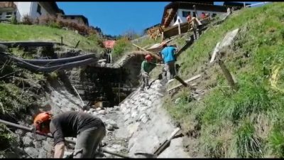 COSTALTA DI SAN PIETRO DI CADORE-BL: INTERVENTI SUL RIO MODENA