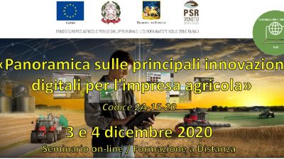 Panoramica sulle principali innovazioni digitali per l’impresa agricola