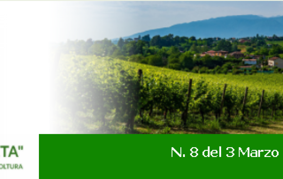 Newsletter Agricoltura Veneta n. 8/2021 del 3 marzo