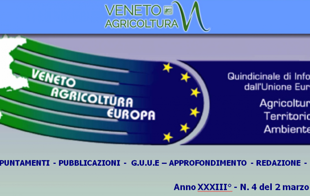 Veneto Agricoltura Europa n. 4/2021 del 2 marzo