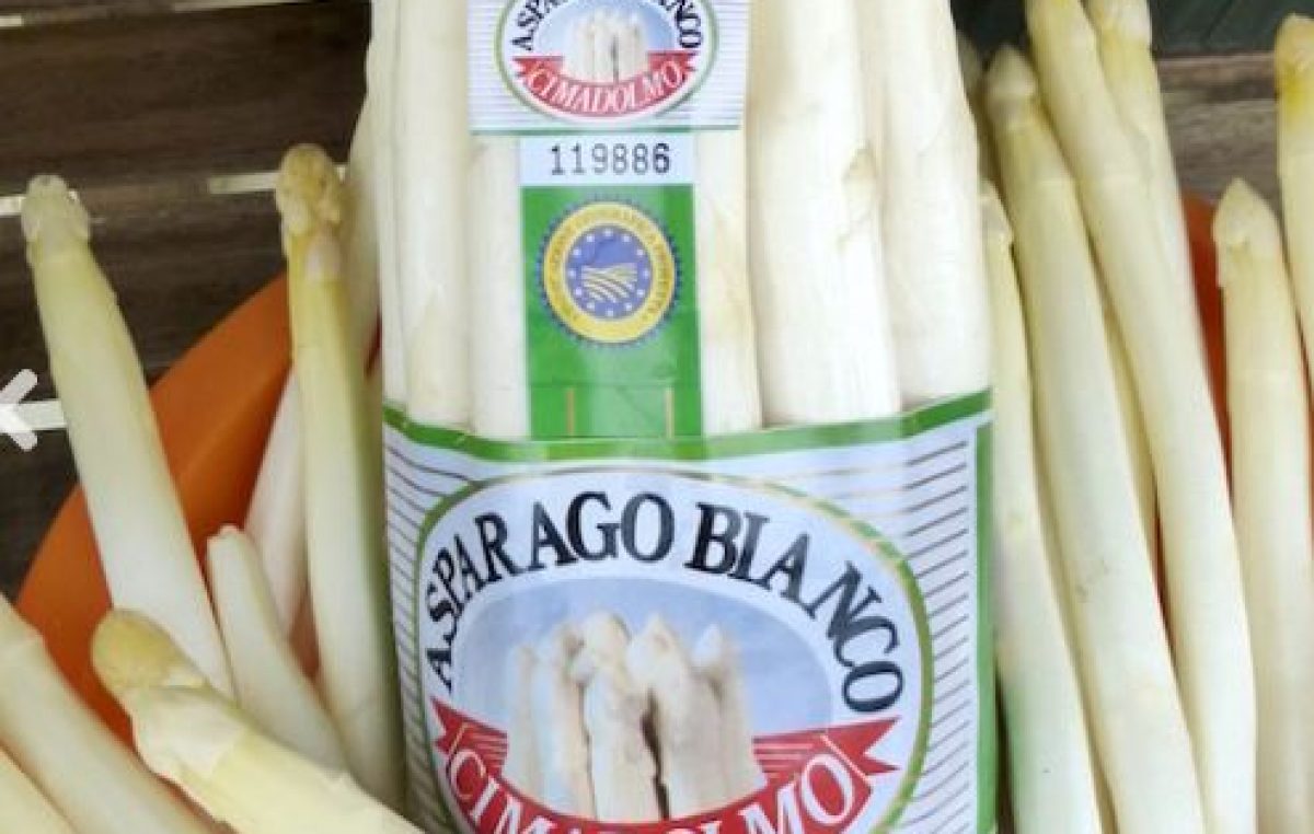 ASPARAGO BIANCO DI “CIMADOLMO” (TV), DA VENT’ANNI “IGP” MA CON UNA STORIA MILLENARIA.