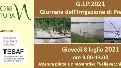 G.I.P.2021 – Giornate dell’Irrigazione di Precisione: colture estensive