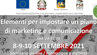 Elementi per impostare un  piano di marketing e comunicazione – Edizione 2021