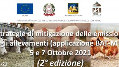 Strategie di mitigazione delle emissioni negli allevamenti (applicazione BAT-MTD) – Seconda edizione