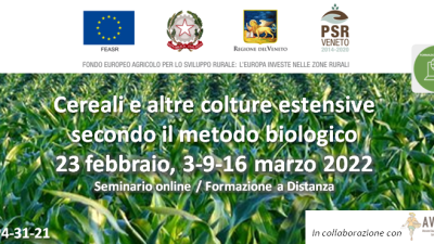Cereali e altre colture estensive secondo il metodo biologico
