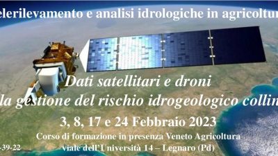 Telerilevamento e analisi idrologiche in agricoltura