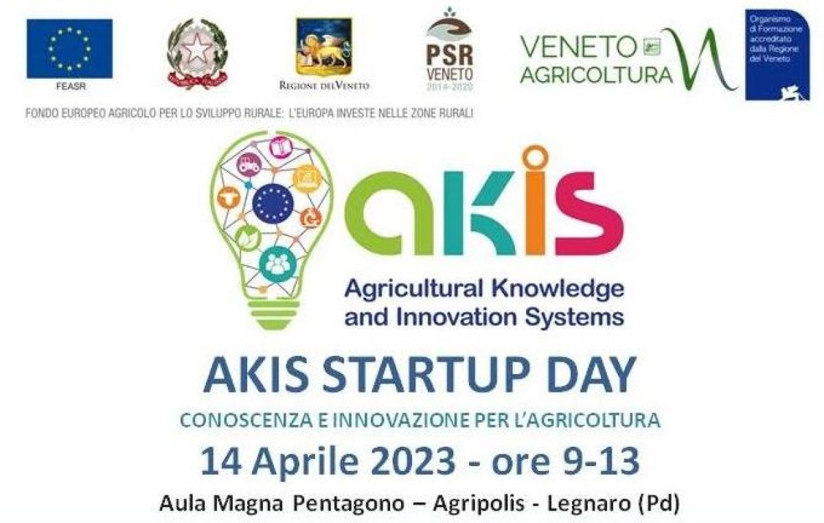 A LEGNARO (PD) L’AKIS STARTUP DAY, UN “SISTEMA” A SUPPORTO DELLA DIFFUSIONE DELL’INNOVAZIONE IN AGRICOLTURA