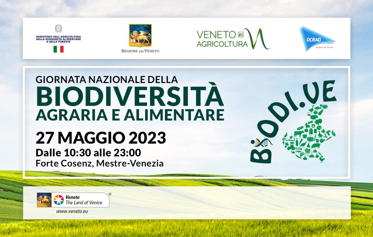 NUOVA DATA: IL 27 MAGGIO AL FORTE COSENZ DI MESTRE LA GIORNATA NAZIONALE DELLA BIODIVERSITA’ DI INTERESSE AGRICOLO E ALIMENTARE